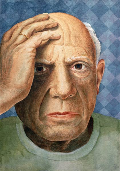 Pablo Picasso - custom fine art prints and paintings by  Art-Prints-On-Demand.com