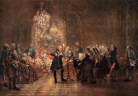 A Flute Concert of Frederick the Great (The Flutist)