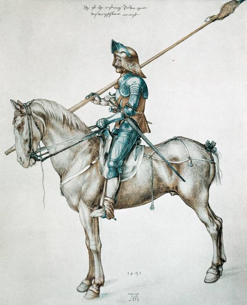 A.Dürer, Knight / 1498 from Albrecht Dürer