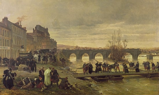The Ambulance de la Presse at Joinville during the Siege of Paris from Alfred Decaen