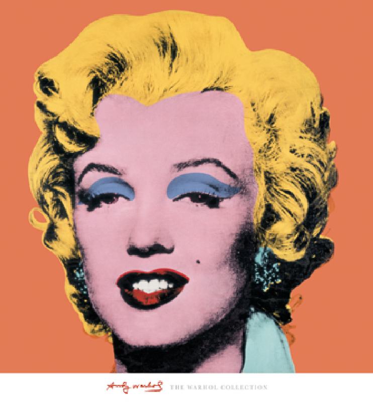 Image: Andy Warhol - Shot - Orange Marilyn  - (AW-922)