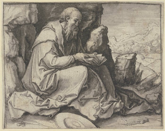 Saint Jerome from Anonym