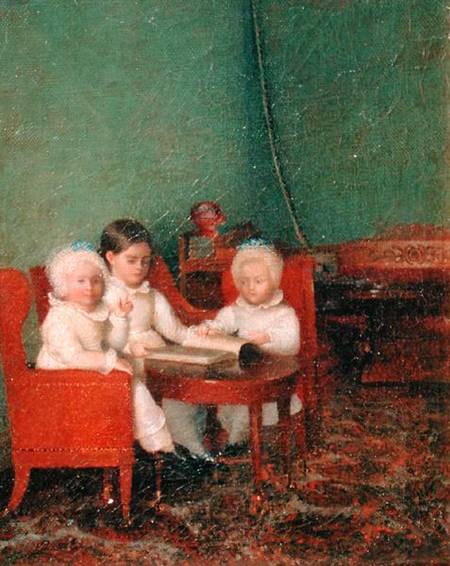 Children in an Interior from Anonymous painter