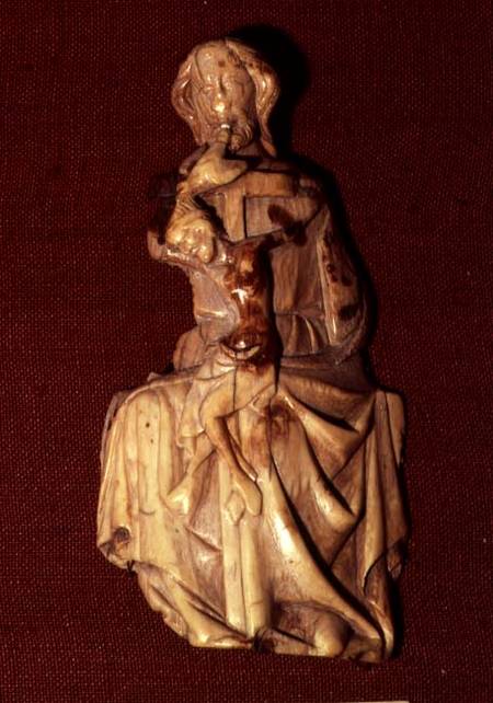 Ivory depicting the Holy Trinity from Anonymous painter