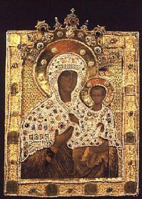 con of the Virgin, Smolenskaja monastery, Moscow