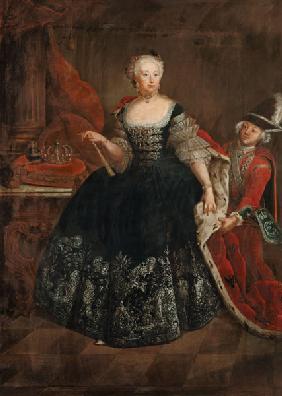 Elisabeth Christine von Braunschweig as Queen