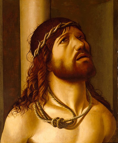 Christ at the Column from Antonello  de Saliba