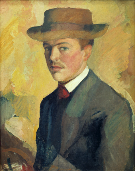 Self-portrait of August Macke