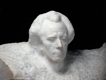 Mozart (portrait of Gustav Mahler) from Auguste Rodin