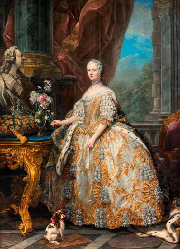 Maria Leszczynska, Königin (Ludwig XV.) from Carle van Loo