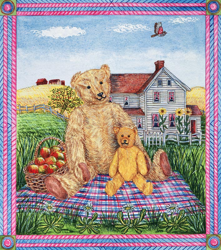 The Teddy Bears'' Picnic (w/c on paper)  from Catherine  Bradbury