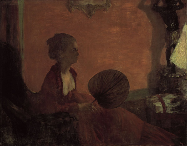 Madame Camus in red from Edgar Degas