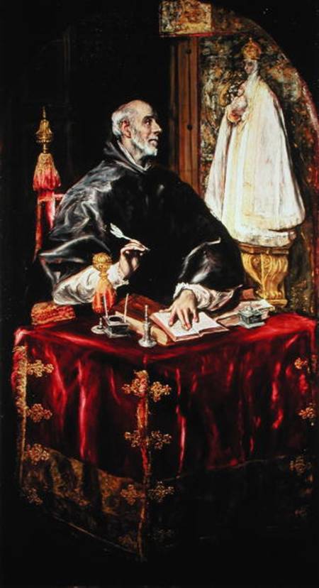 St. Ildefonsus from El Greco (aka Dominikos Theotokopulos)