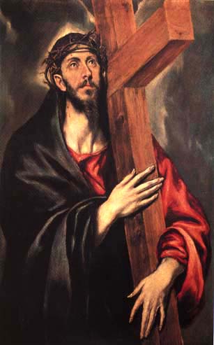 Cross carrying Christ from El Greco (aka Dominikos Theotokopulos)