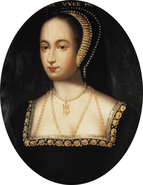 Portrait of Anne Boleyn (c.1507-36) from English School