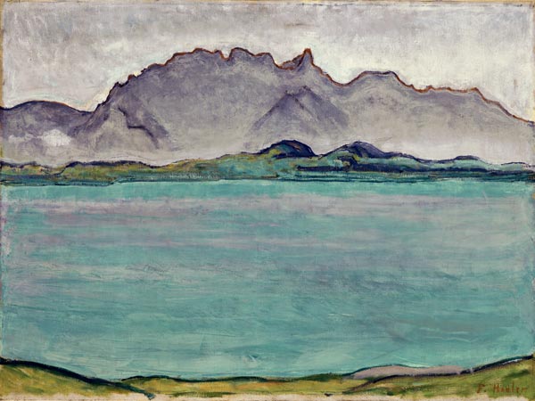 The Stockhorn Mountains and Lake Thun from Ferdinand Hodler