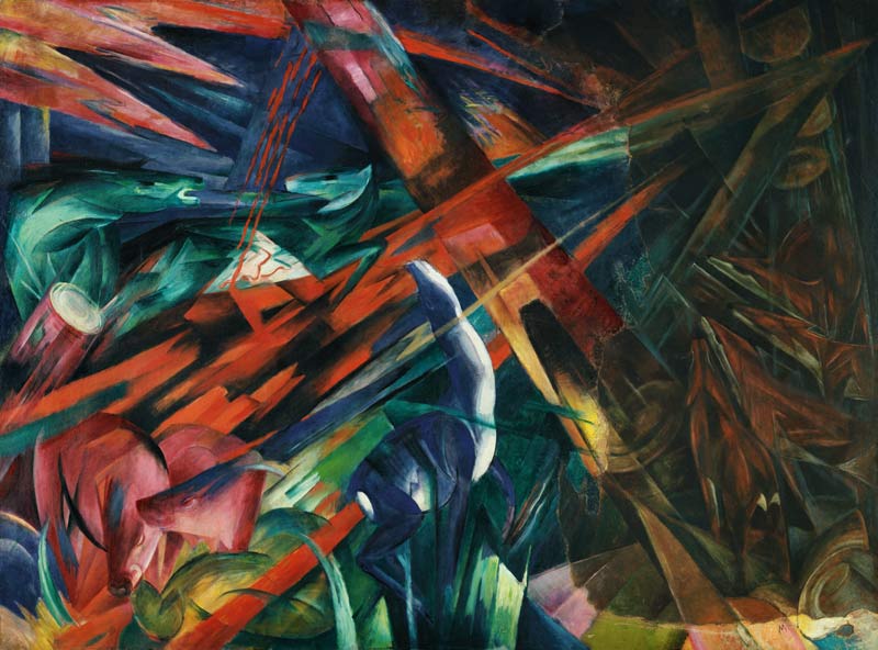 Animal destinies from Franz Marc