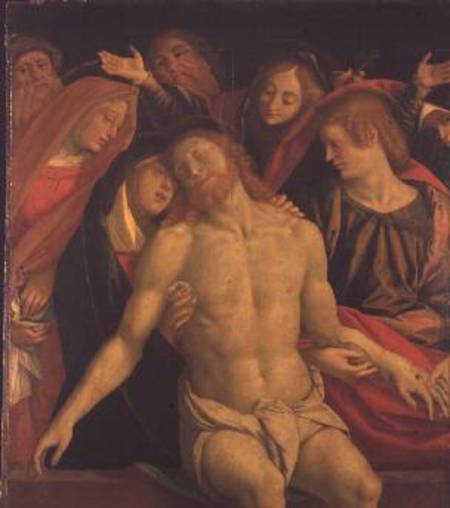 The Dead Christ with the Virgin and Saints from Gaudenzio G. de Vincio Ferrari