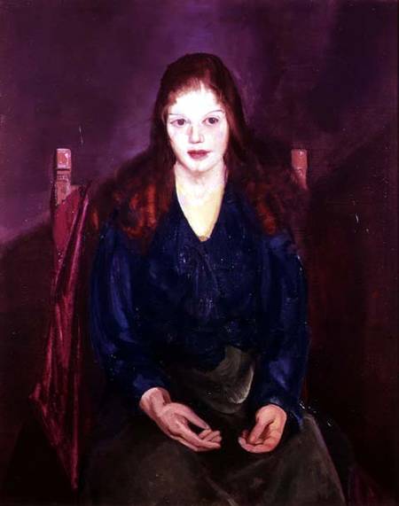 Portrait of Margaret Budd from George Wesley Bellows
