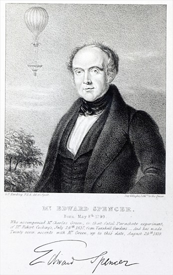 Mr. Edward Spencer, lithograph Day & Haghe from George Perfect Harding