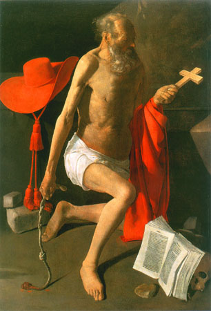 Saint Jerome from Georges de La Tour