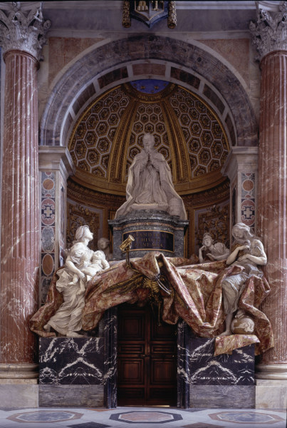 Pope Alexander VII / Tomb - Gianlorenzo Bernini as art print or hand  painted oil.