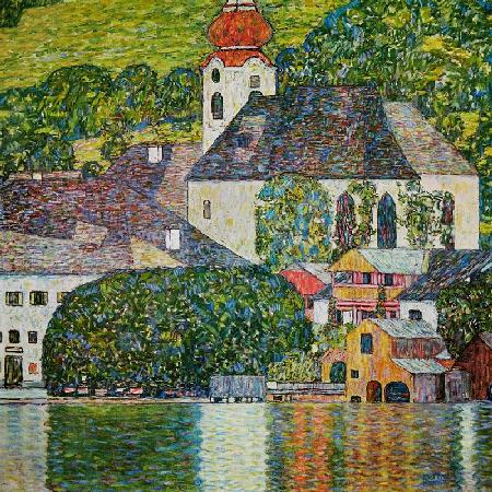 Church in Unterach at the Attersee 1916