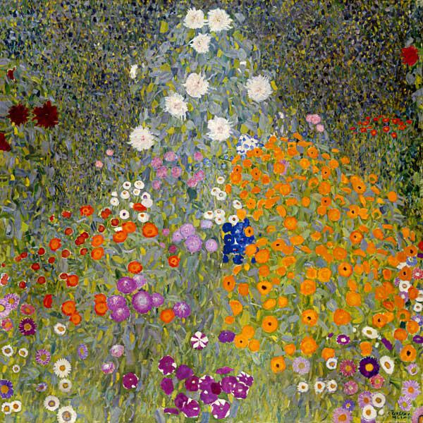 Flower garden - Gustav Klimt