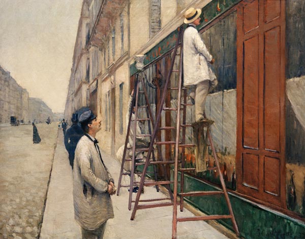 The House Painters from Gustave Caillebotte