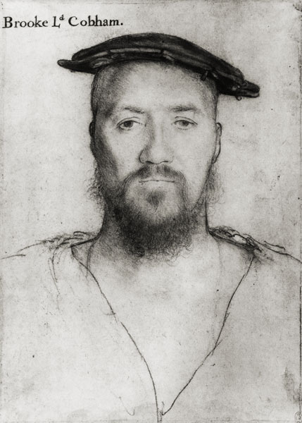 George Brooke (drawing) from Hans Holbein the Younger