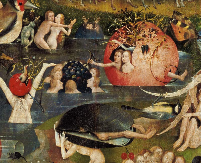 The Garden of Earthly Delights: Allegory - Hieronymus Bosch as art print or  hand painted oil.