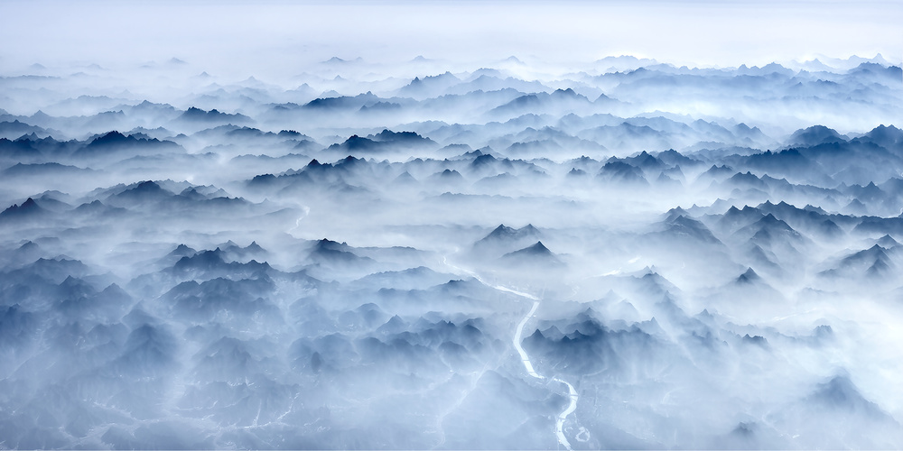 The waves of ridges from Hua Zhu