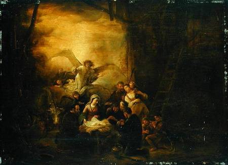 The Adoration of the Shepherds from Jacob Willemsz de Wet or Wett