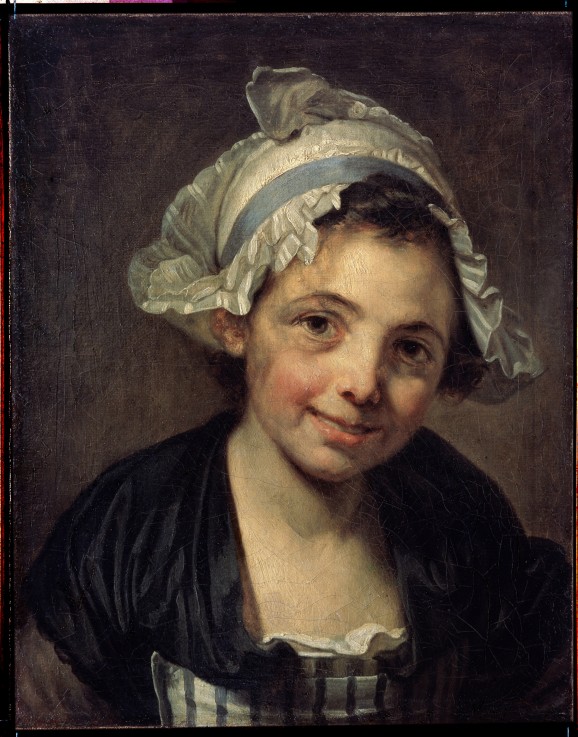 Girl in a Bonnet from Jean Baptiste Greuze