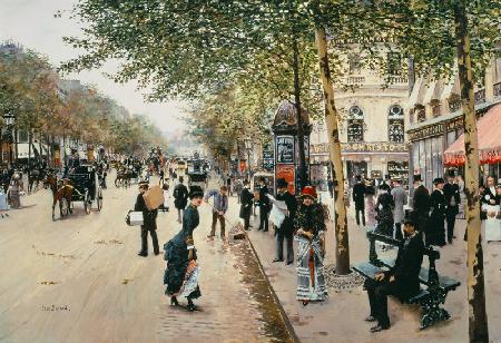 Parisian street scene