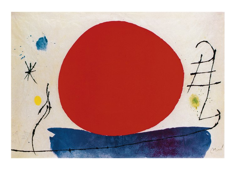 Senzo titolo, 1967 - (JM-254) from Joan Miró