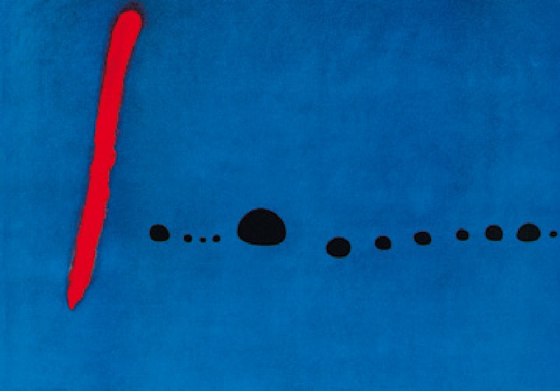 Image: Joan Miró - Bleu II  - (JM-512)