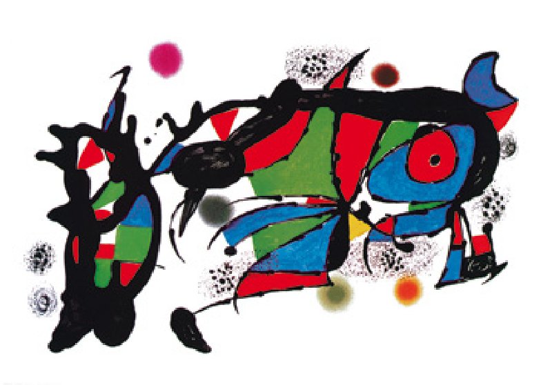 Image: Joan Miró - Obra de Joan Miro  - (JM-539)