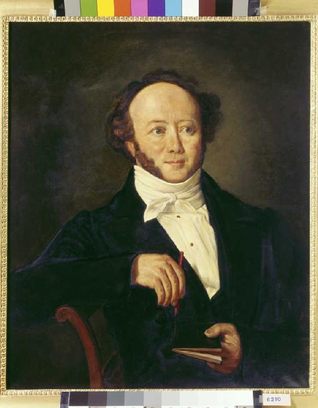 Portrait Jeremias Gotthelf from Johann Friedrich Dietler