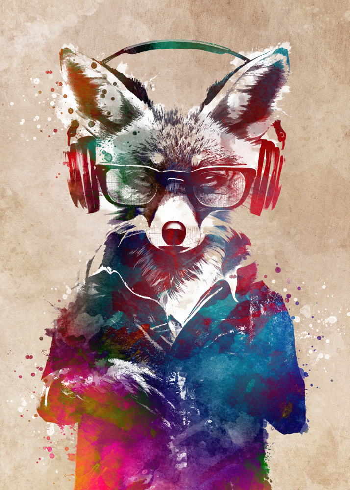 Hipster Fox from Justyna Jaszke