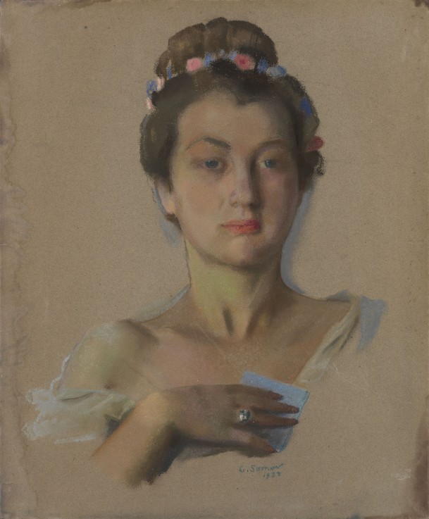 Portrait of Alexandra Levchenko from Konstantin Somow