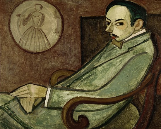 Portrait of Pierre-Jean Jouve (1887-1976) from Henri Le Fauconnier