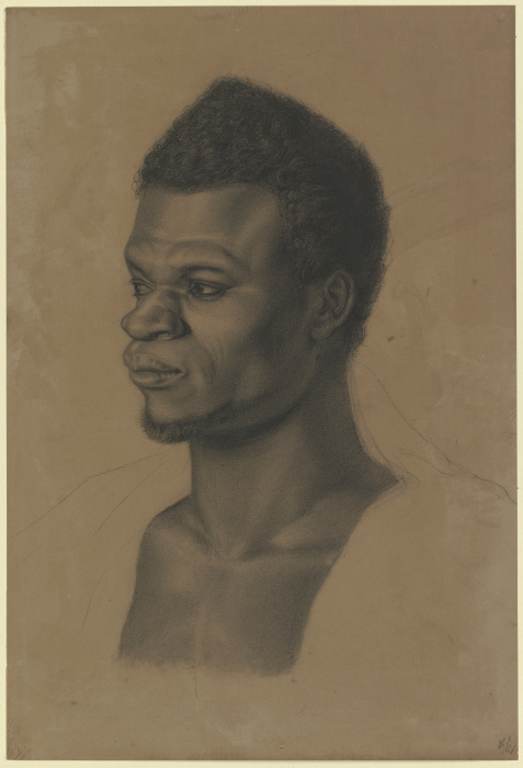 Head of a black man from Louis Eysen