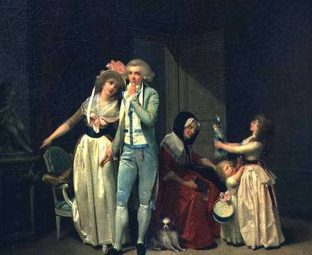 Those who Inspire Love Extinguish it, or The Philosopher from Louis-Léopold Boilly