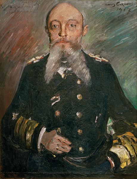 Alfred of Tirpitz. from Lovis Corinth