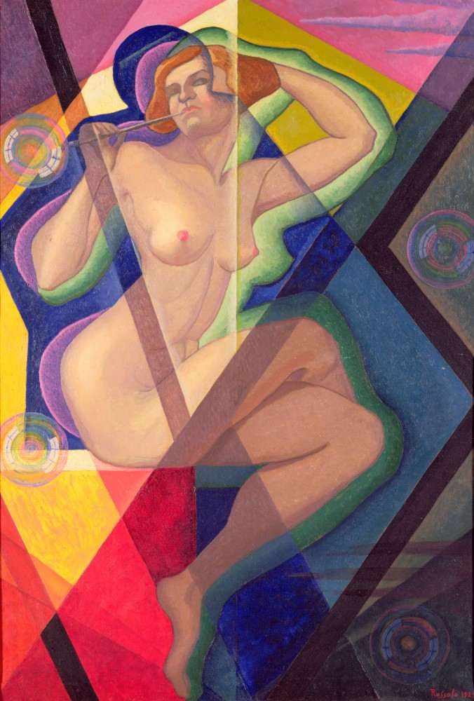 The Woman with Soap Bubbles from Luigi Russolo