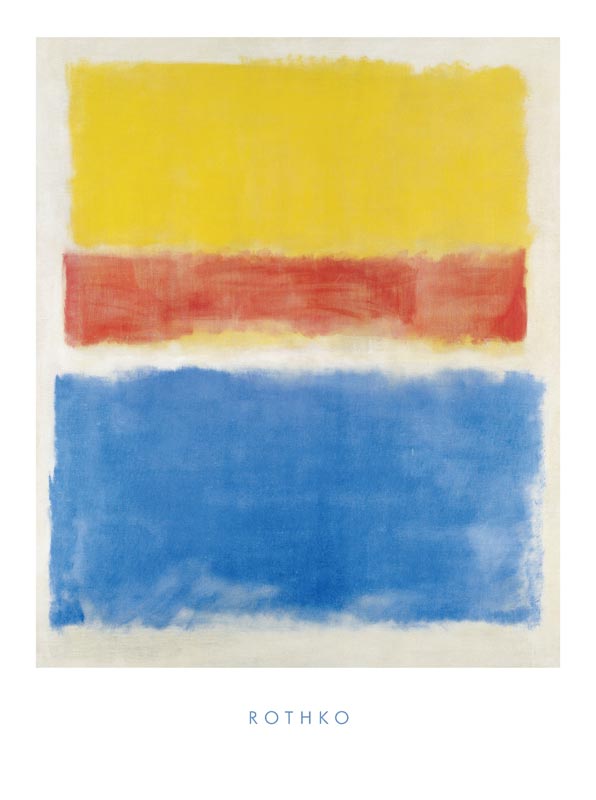 Image: Mark Rothko - Untitled (Yellow-Red and Blue)