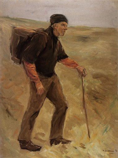 paceing farmer from Max Liebermann