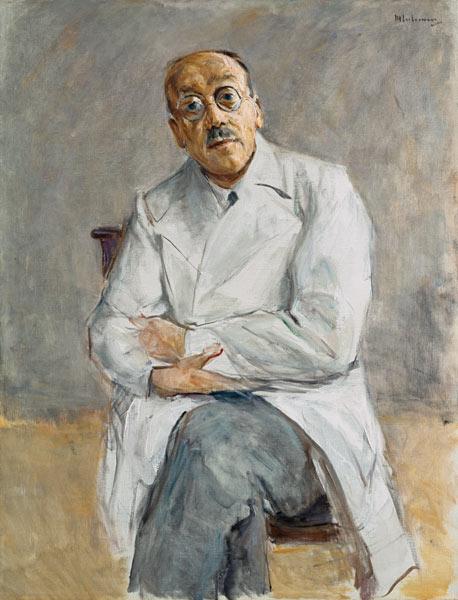 Portrait of the surgeon professor Ferdinand Sauerbruch