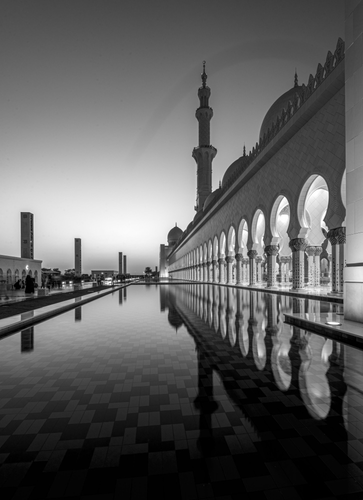Grand Mosque Reflection from Mrinal Nath